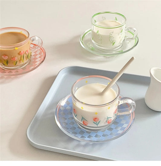 Creative Coffee Cup And Saucer Set